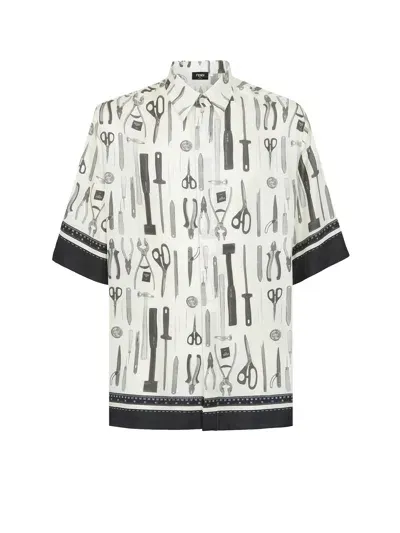 Fendi Shirt In White