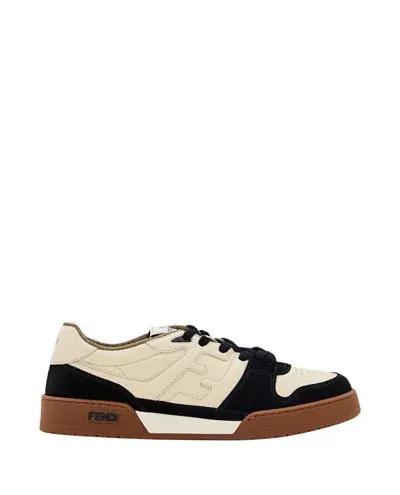 Fendi Sneakers  Match In White