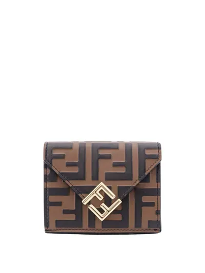 Fendi Wallet In Brown