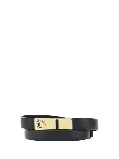 Ferragamo Belt In Black