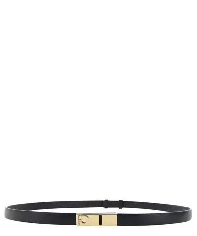 Ferragamo Belt In Black