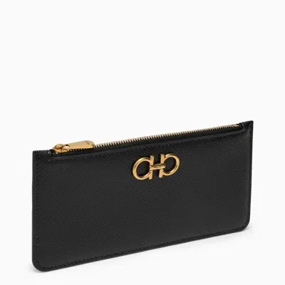 Ferragamo Gancini Credit Card Holder In Multicolor