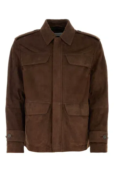 Ferragamo Brown Suede Jacket