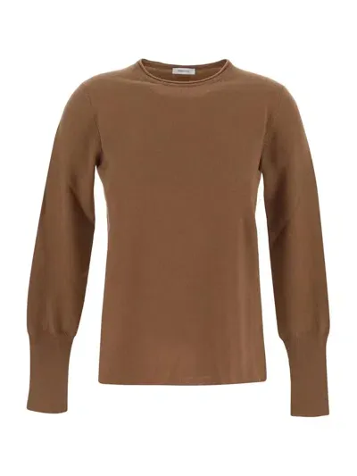 Ferragamo Cashmere Knitwear In Beige