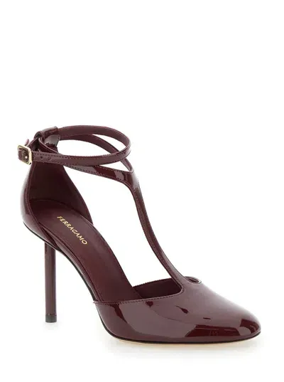 Ferragamo Lysandra In Burgundy