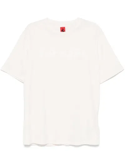 Ferrari Logo-print T-shirt In White