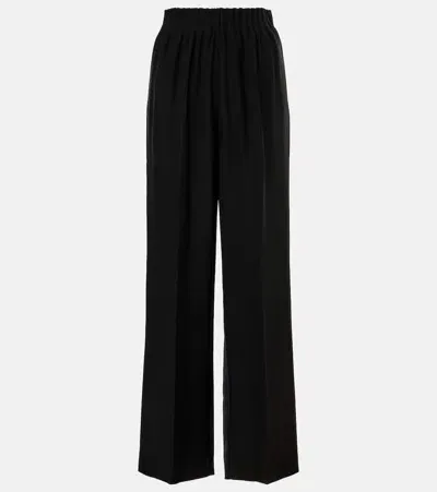 Fforme Maud Silk Pants In Black