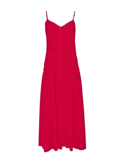 Figue Holkham Maxi Dress In Pink