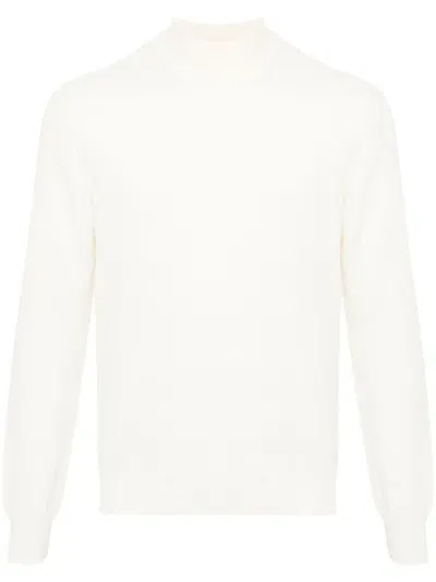 Fileria Virgin-wool Sweater In White