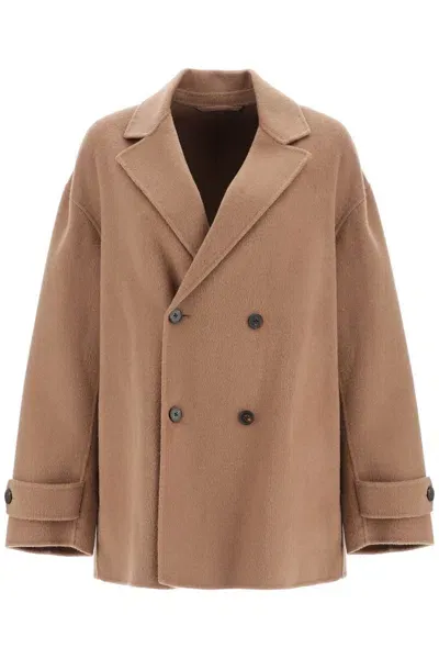 Filippa K Wool And Cashmere Blend Cab In Beige