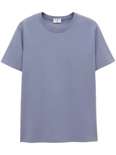 Filippa K Short Sleeve T-shirt In Blue