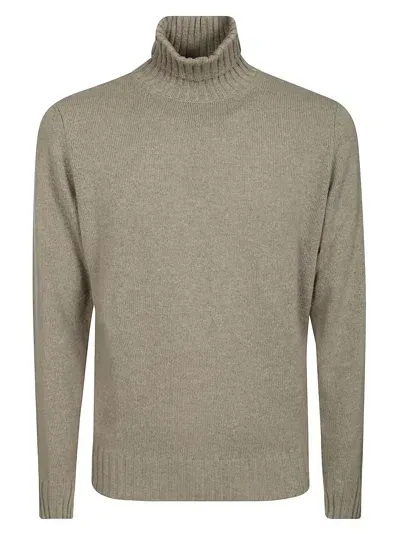 Filippo De Laurentiis Turtleneck Wool Cashmere In Beige