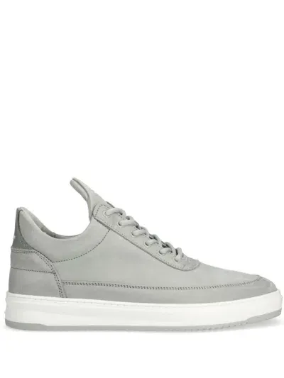 Filling Pieces Low Top Base Sneakers In Grey