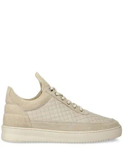 Filling Pieces Quilted Sneakers In Neutrals