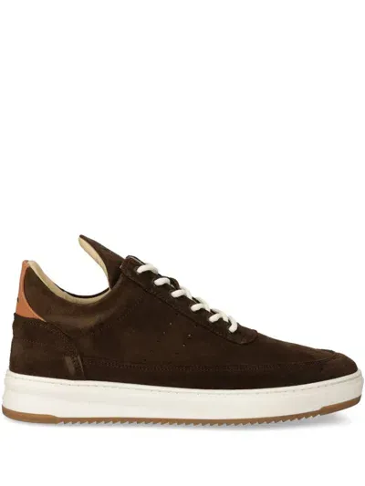 Filling Pieces Suede Low-top Sneakers In Brown