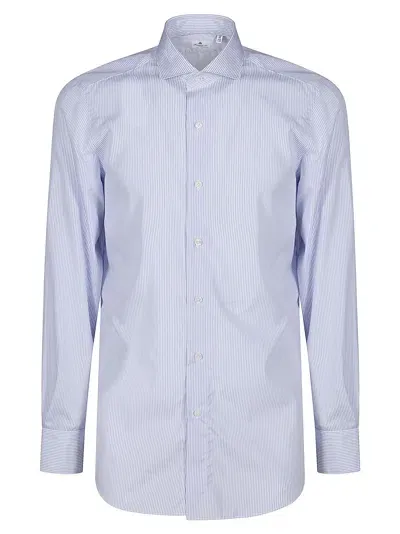 Finamore Shirt 170.2 In Blue