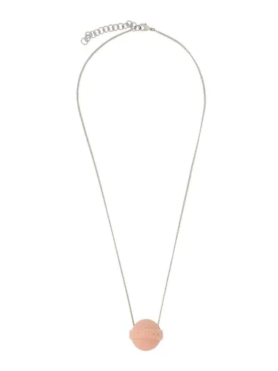 Fiorucci "lollipop" Necklace In Pink