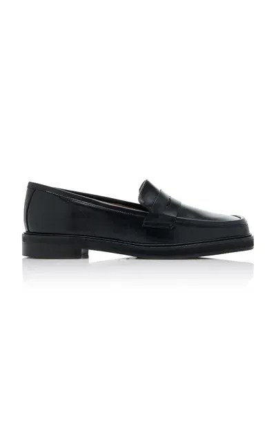 Flattered Ilse Patent Leather Loafers In Black