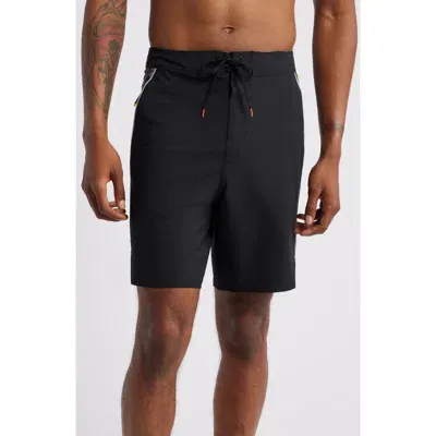 Florence F1 Airtex Gamma Water Repellent Board Shorts In Black