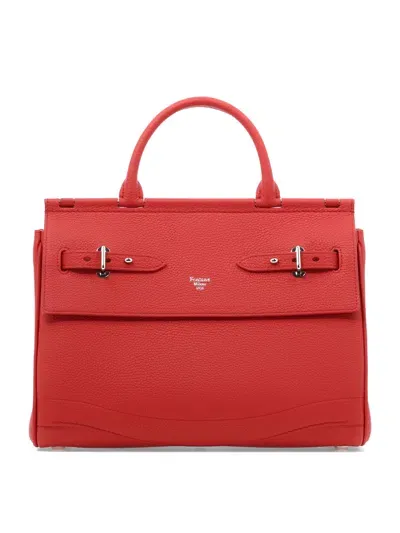 Fontana Milano 1915 Mina Handbags In Red