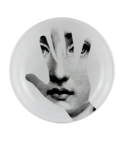 Fornasetti Tema E Variazioni No. 15 Ashtray In White