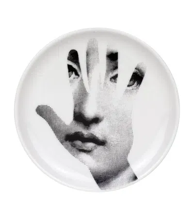 Fornasetti Tema E Variazioni No. 15 Coaster In White