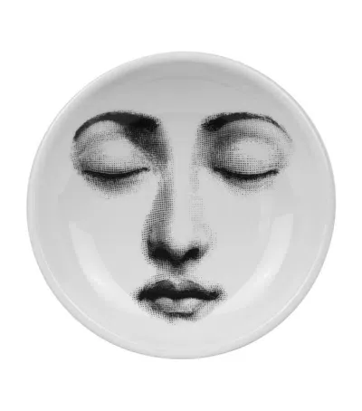 Fornasetti Tema E Variazioni No. 213 Ashtray In White