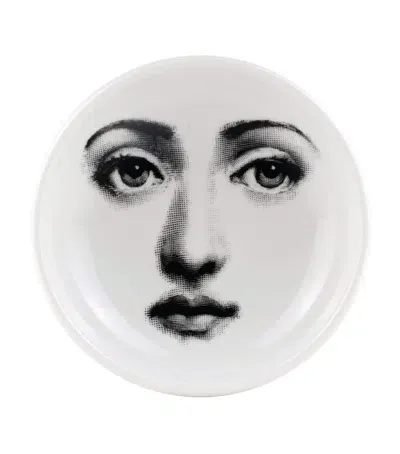 Fornasetti Tema E Variazioni No. 6 Ashtray In White