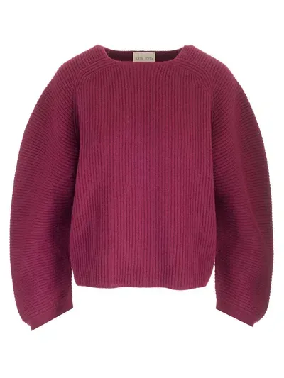 Forte Forte Ribbed Sweater In Red