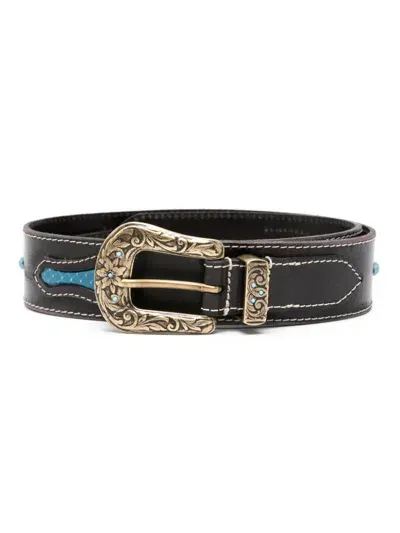 Fortela Texan Belt In Black