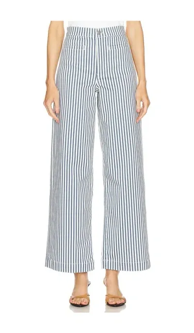 Frame Tailored Trouser In White