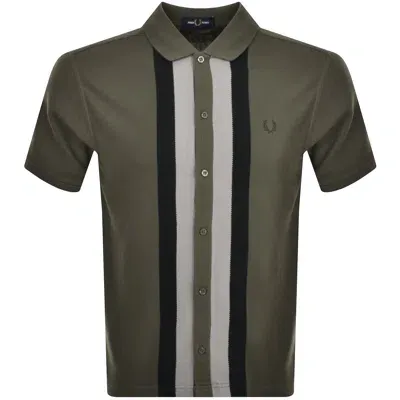 Fred Perry Short Sleeve Polo Shirt Green