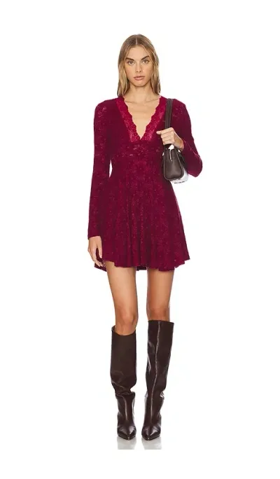 Free People All Yours Mini Dress In Multi