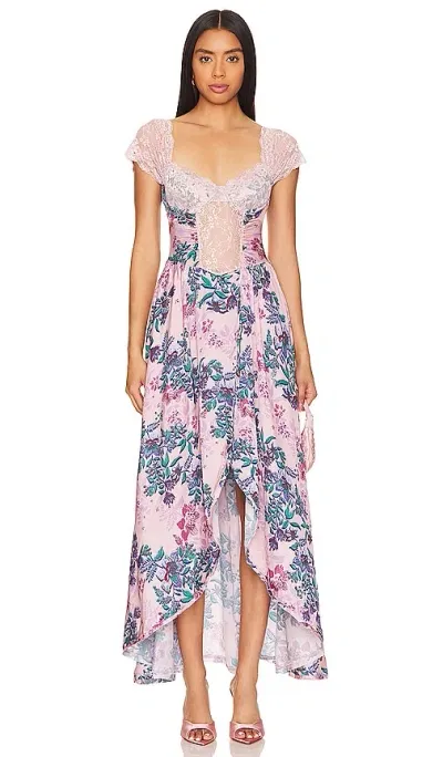 Free People X Intimately Fp Bad For You Maxi Bodysuit In Multi