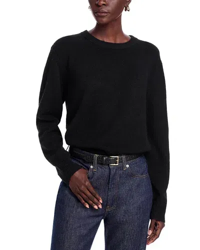 French Connection Kesia Crewneck Sweater In Black