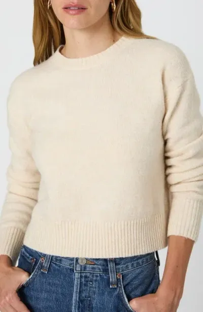 French Connection Kesia Crewneck Sweater In Cream