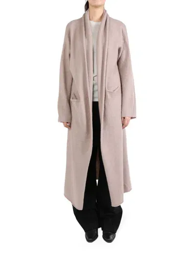 Frenckenberger Cashmere Cardi-coat In Pink