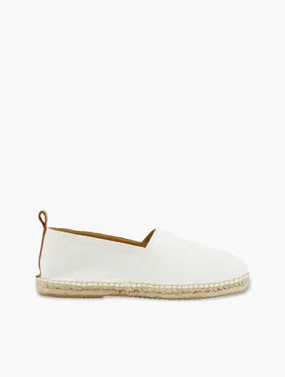 Frescobol Carioca Row Helio Canvas Espadrilles In White