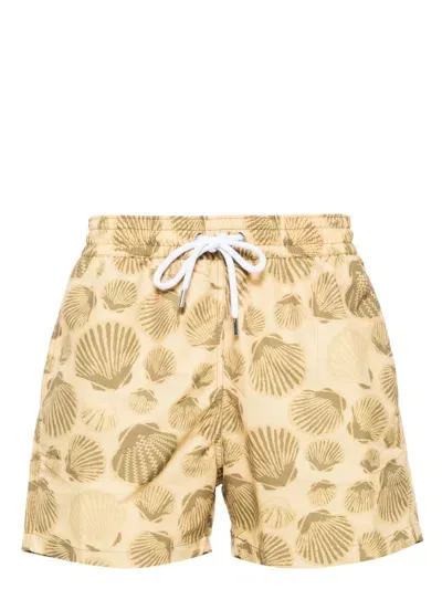 Frescobol Carioca Shell Sport Swim Shorts In Neutral