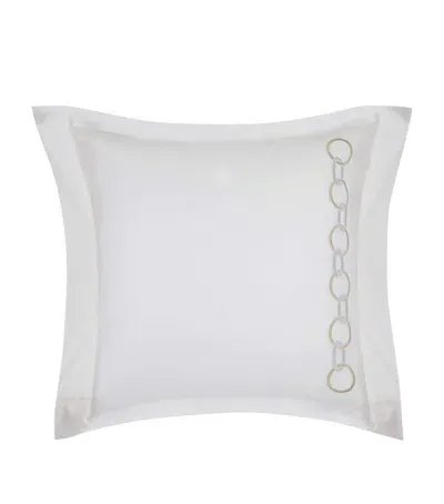 Frette Links Square Pillowcase In Neutral