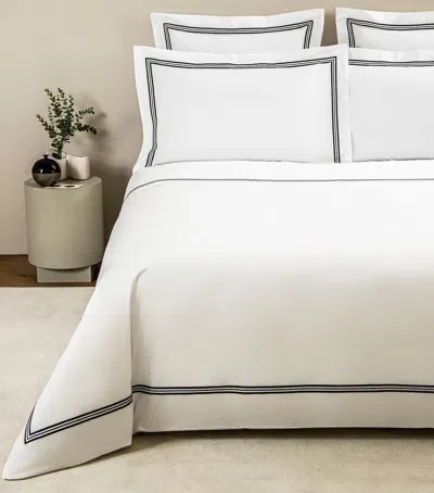 Frette Triplo Bourdon King Xl Duvet Cover In Black