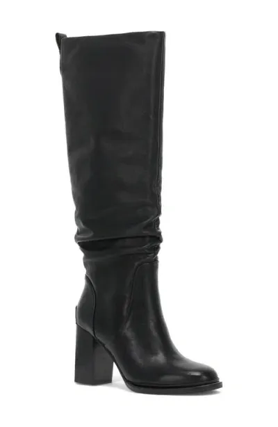 Frye Alex Softy Slouch Knee High Boot In Black