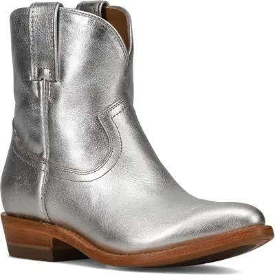 Frye Billy Western Boot In Silver