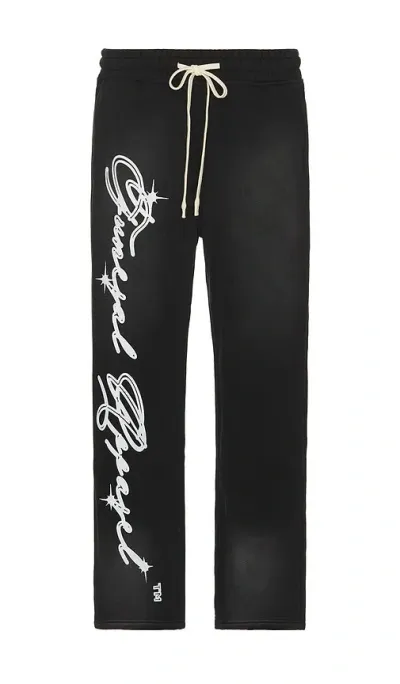 Funeral Apparel Logo Sweatpants In Black