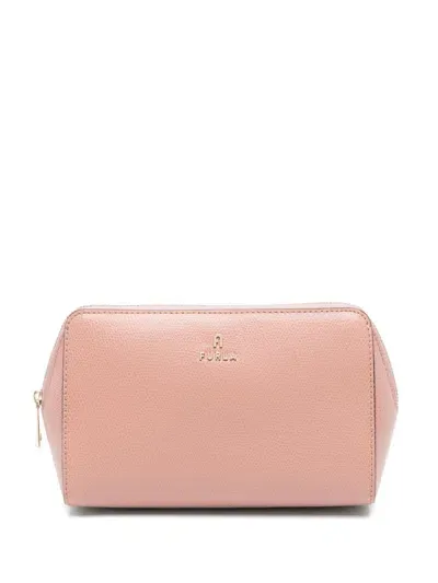 Furla Camelia Makeup Bag In Pink