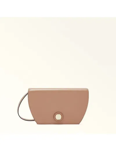 Furla Leather Shoulder Bag In Pink