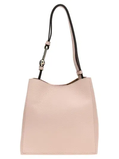 Furla Nuvola Mini Bucket Handbag In Pink