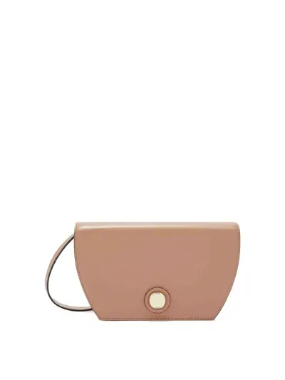 Furla Sfera Mini Shoulder Bag In Pink Leather