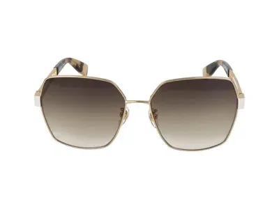 Furla Square Frame Sunglasses In Multi