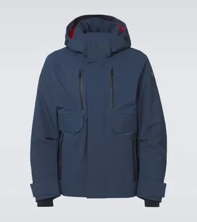 Fusalp John Technical Twill Ski Jacket In Blue